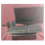 Acer LCD Monitor G205HV. 20', Logitech keyboard