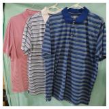 Men's XL golf shirts