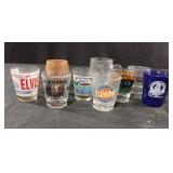 Collectors shot glasses