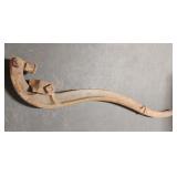 Vintage cast iron handle for a water well hand