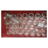 Canning jars. Tote with lid included