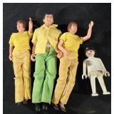 vintage toys are 1970s Tonka action figures