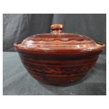 vintage Mar-Crest 'Daisy Dot' stoneware covered