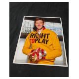 Joey Cheek autographed photo 8 1/2 x 10 1/2