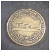 Harrah's Cherokee Smoky Mountains gaming token
