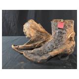 pair of antique Victorian-era button boots