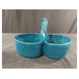 Vintage Cross Creek Seagrove, NC pottery basket