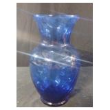 Cobalt blue 11' vase