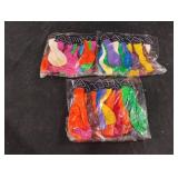 3-12 ct packs of balloons