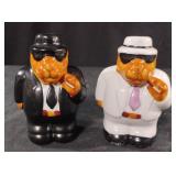 Vintage Joe Camel ceramic salt and pepper shakers