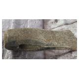 Vintage ax head rusted