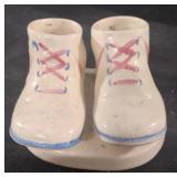Vintage ceramic shoe planter