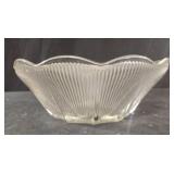 Vintage Anchor Hocking Ribbed Scalloped Edge