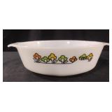 Vintage Fire-King Summerfield 2 qt casserole dish