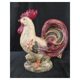 13.5' ceramic rooster