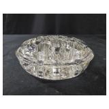 vintage, clear glass flower frog