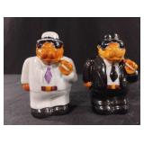 Vintage Joe Camel salt and pepper shaker set