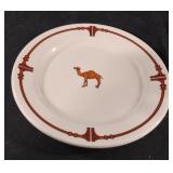 Vintage Homer Laughlin Camel collectors plate