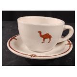 Vintage Camel mug and saucer set