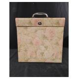 Vintage floral keepsake box