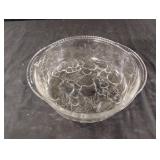 Vintage Libbey 'Orchard Fruit' clear glass