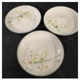 vintage fiesta 6' Fancrest-Ware 'Mari' pattern