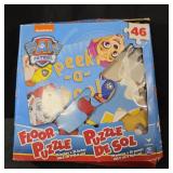 Paw patrol floor puzzle