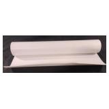 Roll of white vinyl 20' wide