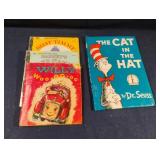 Vintage Golden books and Cat In The hat book