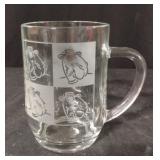 Vintage Camel Joe glass