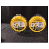 .095 x 100ft weed eater string. 2 rolls