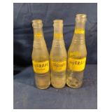 Vintage Nu-Grape glass bottles