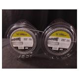 .080" x 100 commercial weed eater string. 2 rolls