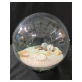 Sand and shell decorative globe
