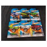 Hotwheels. New packaged. 6 total