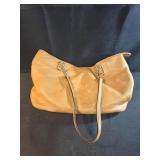 Michael Kors Fulton Chain shoulder bag tan