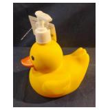 Plastic duck soap dispenser