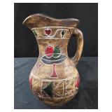 Rustic Playing Card Suits Martini Stoneware