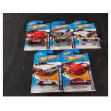 Hotwheels. New packaged. 5 total