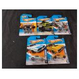 Hotwheels. New packaged. 5 total