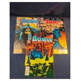 DC Batman comic books #514, #517 and #519
