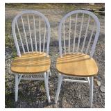 18x37 two white and tan chairs