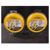 .095 x 100ft weed eater string. 2 rolls