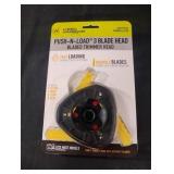 Push-N-Load 3 Blade Head Bladed Trimmer Head