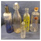 Liquor bottles