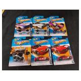 Hotwheels. New packaged. 6 total