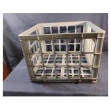 Plastic milk crate