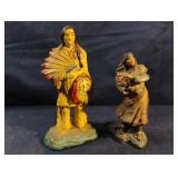 Vintage Indian statues