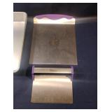 Wilton pan and scrapers