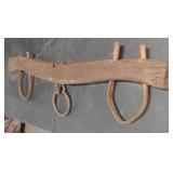 Antique wooden yoke